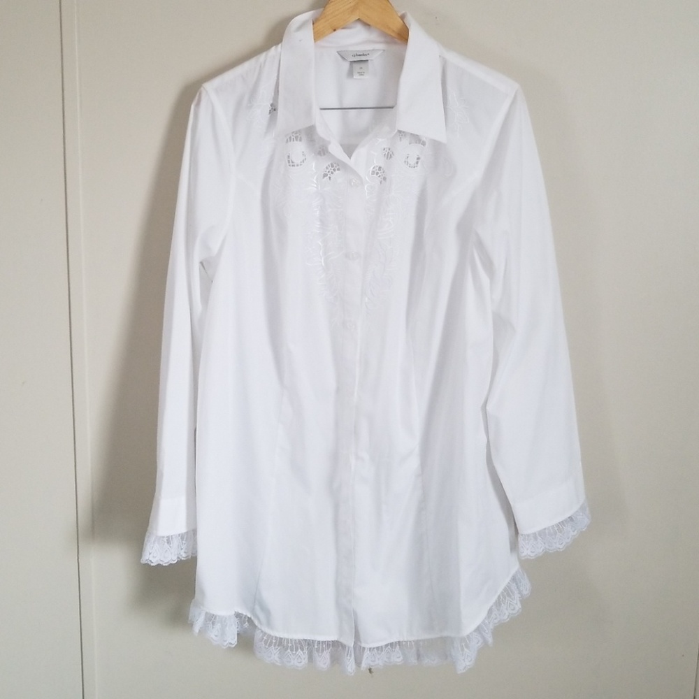 CJ Banks Button Down Shirt